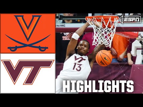 3OT THRILLER 😱 Virginia Cavaliers vs. Virginia Tech Hokies | Full Game Highlights | ESPN CBB