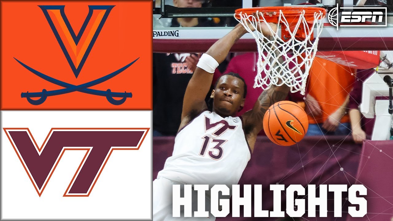 3OT THRILLER 😱 Virginia Cavaliers vs. Virginia Tech Hokies | Full Game Highlights | ESPN CBB