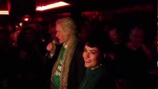 Kim Fowley & Snow Mercy - I Am An Alligator (at King Georg, Cologne, Ger - April 20, 2012)