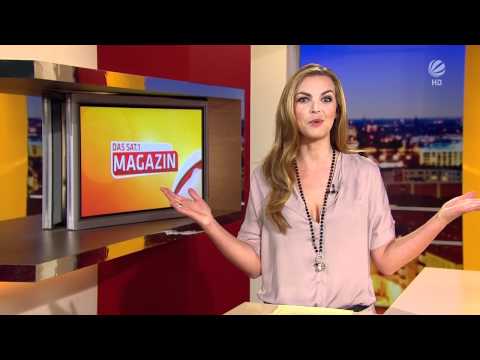 Annika Kipp am 01.09.11 im "Sat.1 Magazin"