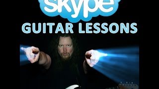 Guitar lessons on skype