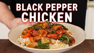 This 15-Minute Black Pepper Chicken Is Way BETTER & CHEAPER Than Takeout!