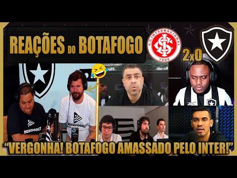 REAÇÕES BOTAFOGUENSES - INTERNACIONAL 2x0 BOTAFOGO - BRASILEIRÃO 2025 - VAMOS RIR DO BOTAFOGO!
