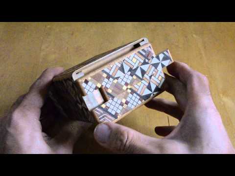 How to open The Japanese secret puzzle box ( 7 step )