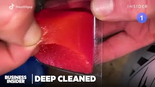 Watch 4 Pools Get Professionally Deep Cleaned | Deep Cleaned | Insider
