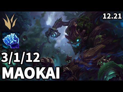 Maokai Jungle vs Master Yi - KR Master | Patch 12.21