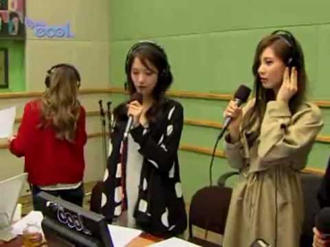 CLOSE UP SNSD  HQ Bomnal  LIVE KISS THE RADIO (How Great Is Your Love111021