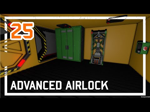 Advanced Airlock Entry to Base - Episode 25 - Let's Survive MARS Stationeers
