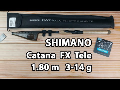 Спінінг Shimano Catana FX Tele 1.80m 3-14g (телескопічний)