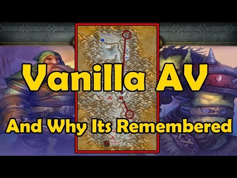 Vanilla Alterac Valley And Why Its Remembered - WCmini Facts