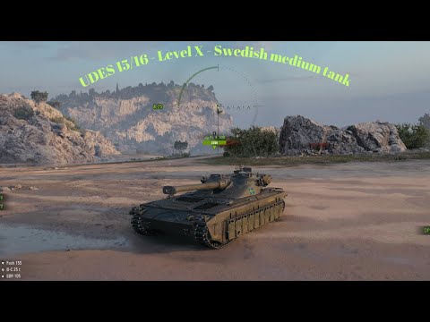 UDES 15/16 - Level X - Swedish medium tank - World of Tanks