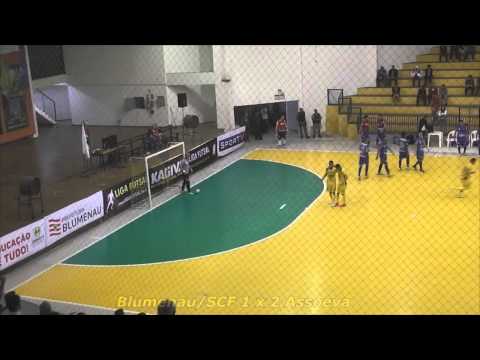 Blumenau/SCF 3 x 3 Assoeva/RS - Liga Futsal 2014 - Fase 2