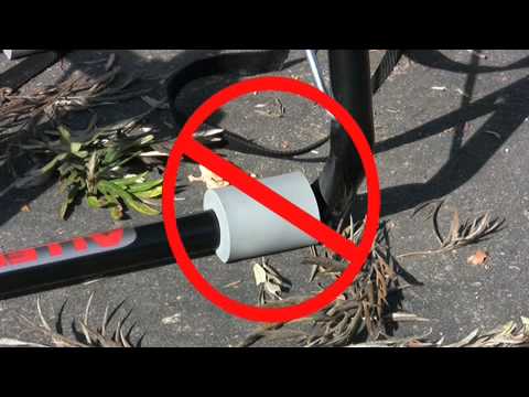 Installing the Allen 103DB, Deluxe 3 Bike Trunk Rack