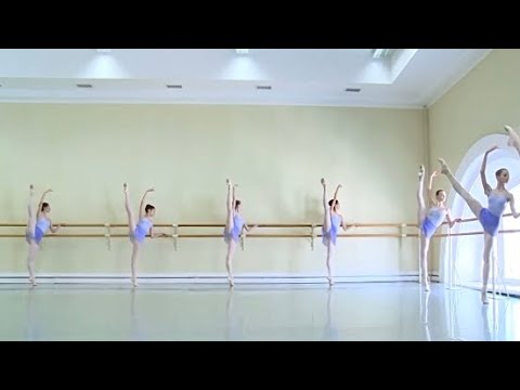 VAGANOVA BARRE CLASS FOLLOW ALONG - Vaganova Ballet Academy 5th grade exam