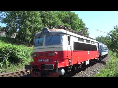 ČD 242.213 - Sp 1989 - Karlovy Vary - 28.6.2019