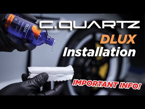 Ceramic Coating For Plastics and Wheels: CQUARTZ DLUX