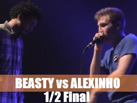 BEASTY vs ALEXINHO - 1/2 Final - 8th French Beatbox Championship 2014