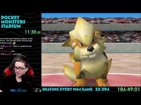 Thabeast Plays Pocket Monsters Stadium