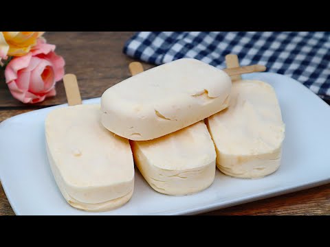 Only 2 ingredients🔥 My favorite homemade ice cream in 5 minutes. Hit my summer easy recipes