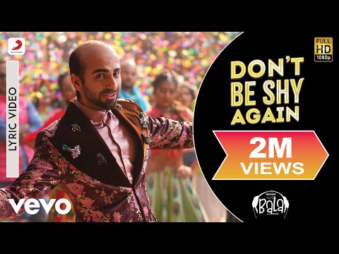 Don't Be Shy Again (Lyrical) — watch video