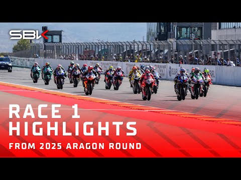 HIGHLIGHTS von einem unvergesslichen Rennen 1 in Aragon 🚀 🔥 | 2025 #AragonWorldSBK 🇪🇸