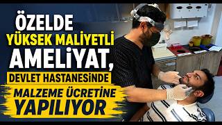  Özelde Yüksek Maliyetli Ameliyat, Devlet Hastanesinde Malzeme Ücretine Yapılıyor