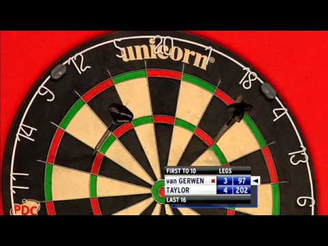Van Gerwen v Taylor | 2/3 | Rnd 2 | Grand Slam of Darts 2012