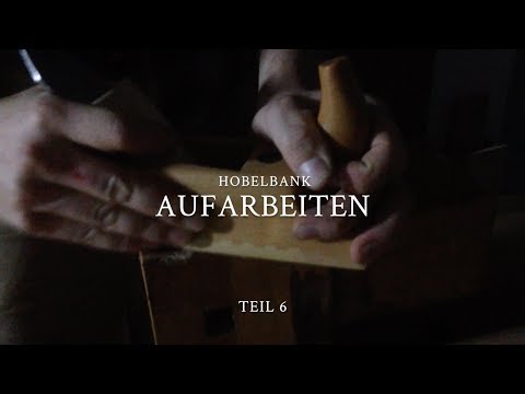 Hobelbank aufarbeiten 6 - Hinterzange