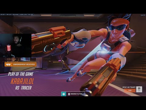 POTG! INSANE TRACER OVERWATCH 2 GAMEPLAY - TRACER IS STRONG?!