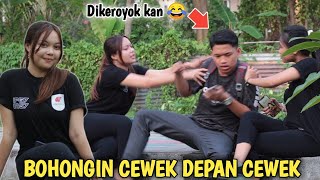 Download lagu SUPER FIERCE! LIE TO GIRL IN FRONT OF THE BEST GIRL | HAIKAL JANUARDI mp3