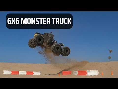 I Built A 6 Wheel Monster Truck!