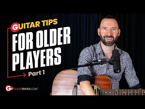 How To Play Guitar For Older Beginners  - SUPER Easy - Part 1/3 | Guitar Tricks