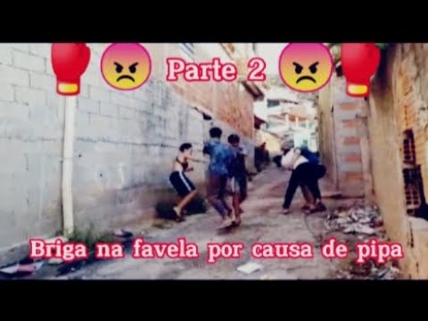 Briga na favela por causa de pipa (Parte 2)