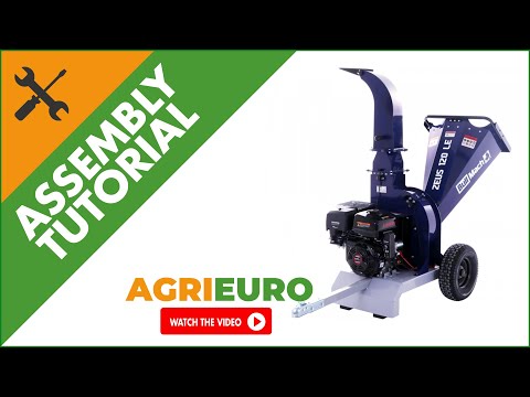 BullMach ZEUS 120 LE - Heavy-duty Petrol Garden Shredder - Assembly tutorial