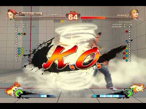 SF4 AE 2012 - Dlieu (Cammy) vs GSU Florian (Cody)