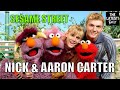 Nick Aaron Carter Sing Together Sesamestreet Aaroncarter Nickcarter Bsb Backstreetboys