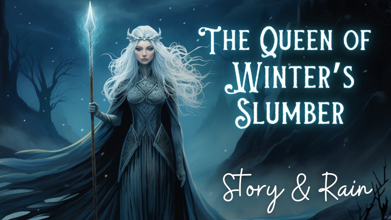 Fairytale with RAIN Sounds | The Queen of Winter’s Slumber | Bedtime Story for Grown Ups