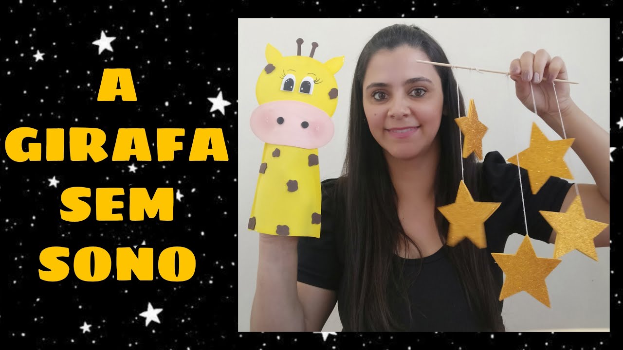 HISTÓRIA: A GIRAFA SEM SONO/ história para trabalhar o dia e a noite na educação infantil