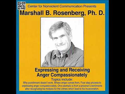 The four steps for expressing anger compassionately explained by Marshall Rosenberg (Audio only)