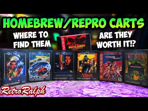 Sega Genesis Homebrew Games and Repro Carts - Worth it?