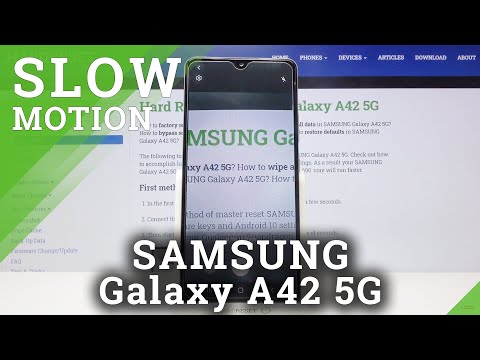 How to Record Slow-Mo Videos in Samsung Galaxy A42 5G  - Slow Motion Feature