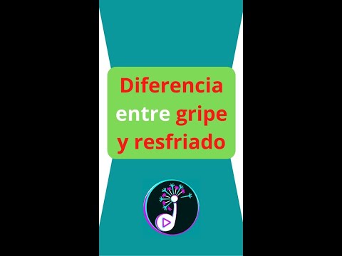 Diferencias entre gripe y resfriado #shorts