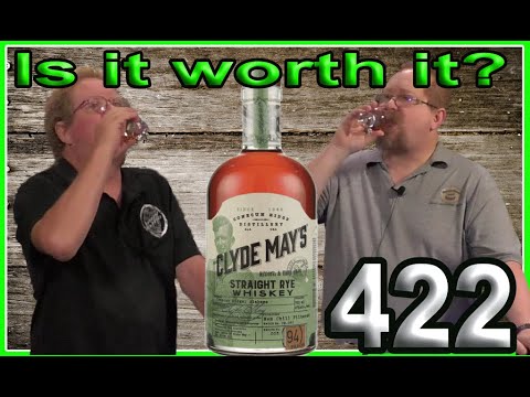422 Clyde Mays Straight Rye Whiskey