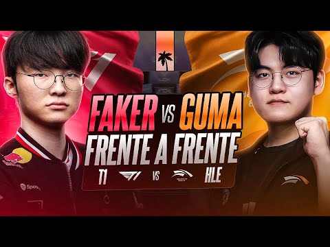 T1 vs HLE: FAKER CONTRA GUMAYUSI PELA PRIMEIRA VEZ NA LCK