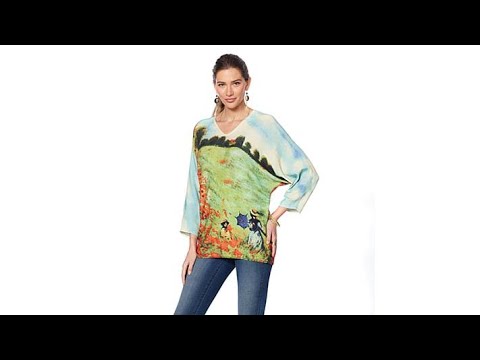 Jamie Gries Collection Artist Series DolmanSleeve Sweater