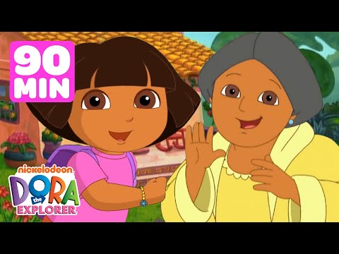 Dora the Explorer & Abuela's Adventures! 💗 90 Minutes | Dora & Friends