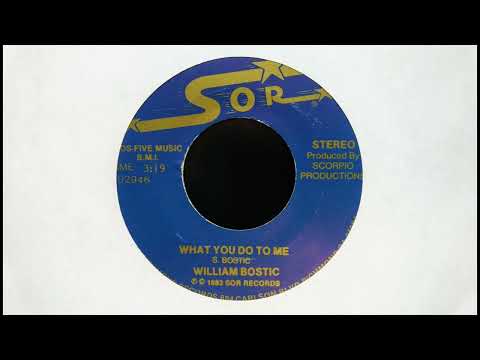 William Bostic - What You Do To Me
