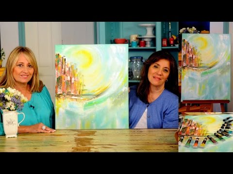 Cuadro Abstracto - Oleos - Colores Titanatos - Claudia Kunze