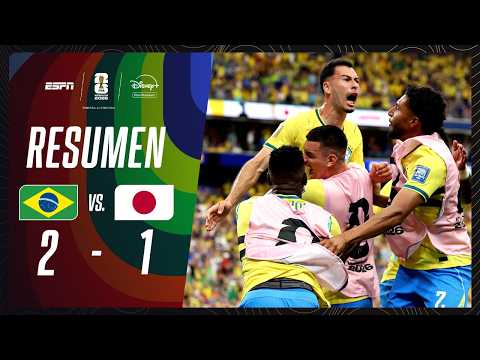 Resumen Brasil vs Japón