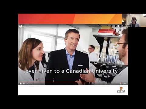 Graduate Studies Webinar - Thesis-based Graduate Programs in Medicine at the University of Calgary